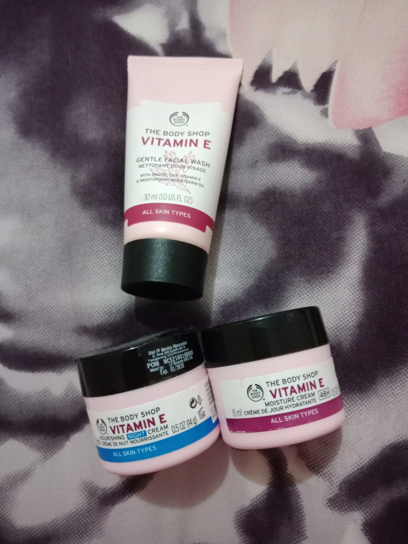 The Body Shop Vitamin E Travel Size Health Beauty Skin