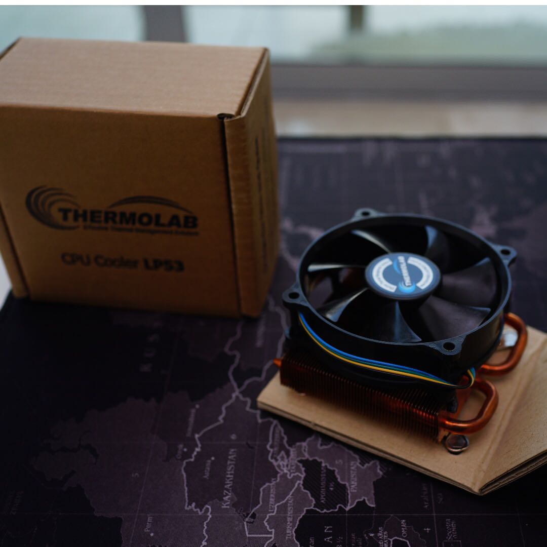 Thermolab LP53 Full Copper Small Form Factor CPU Cooler PC Heat Sink ...