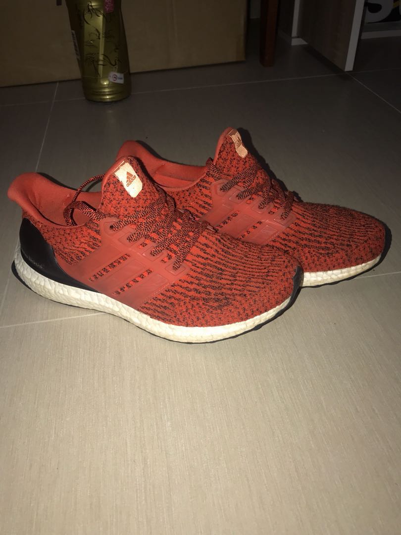 ultra boost red apple