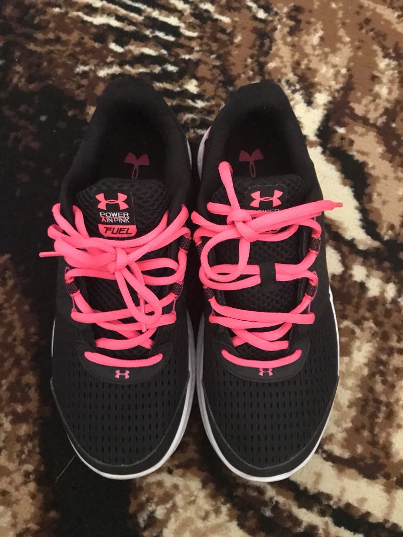 Under armour micro clearance g press ladies trainers