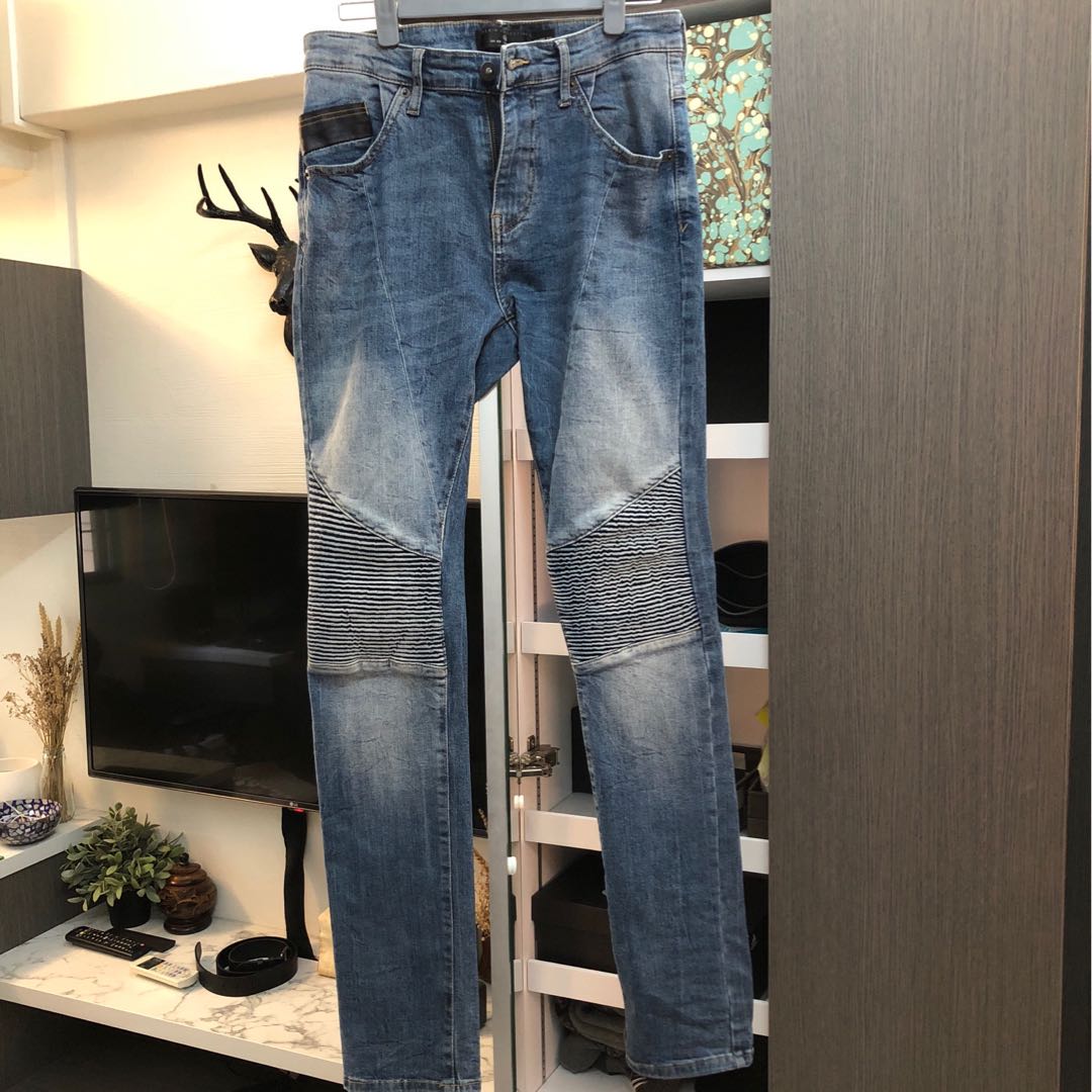 skinny biker jeans zara