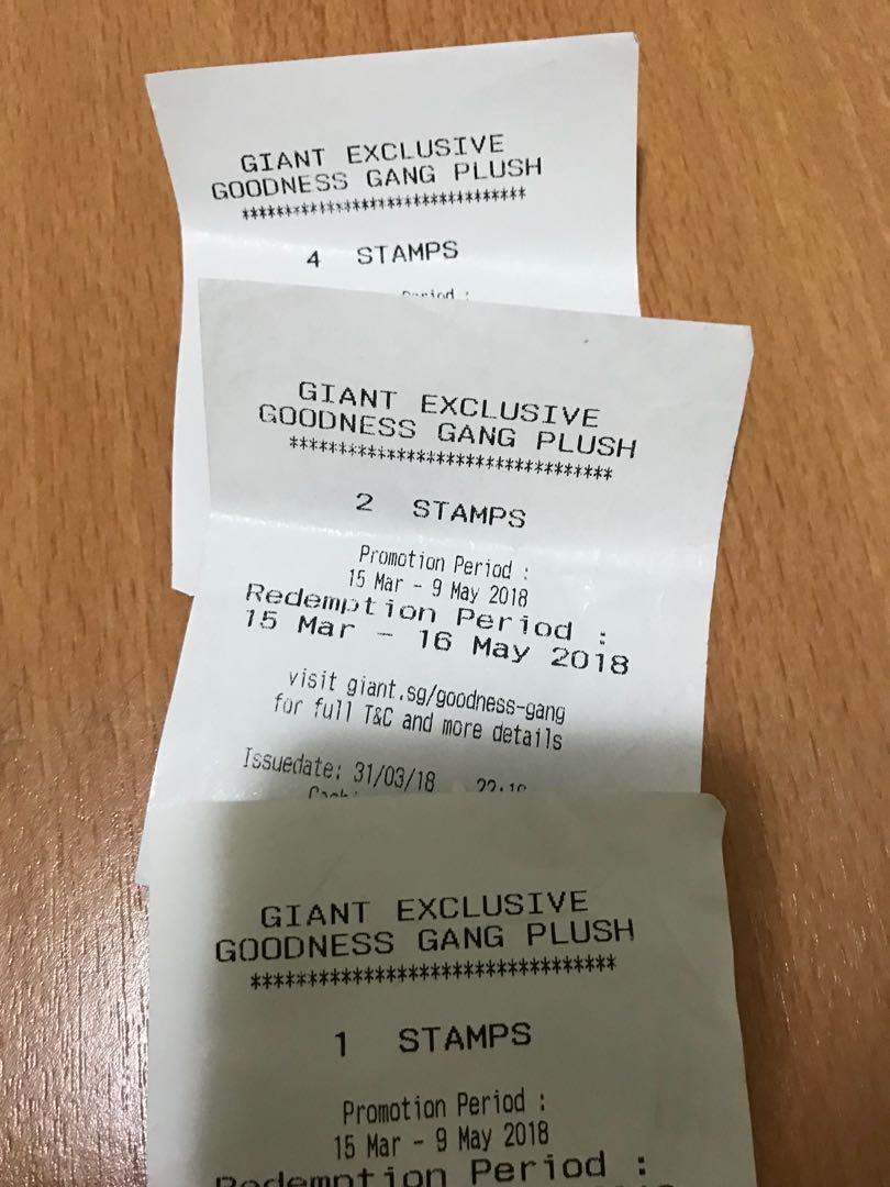 7 Giant stamps, Tickets & Vouchers, Vouchers on Carousell