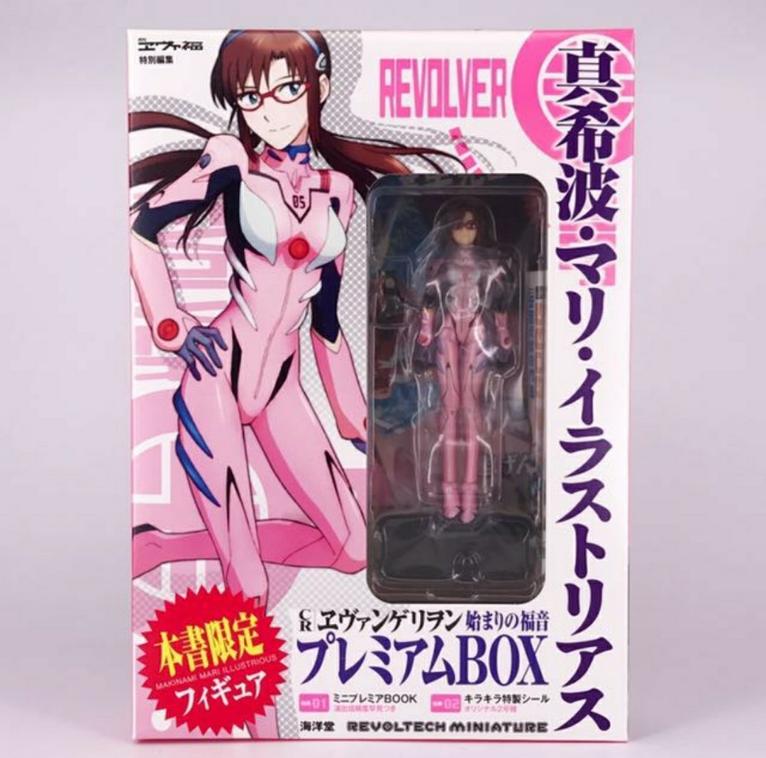 海洋堂山口式新世紀福音戰士特集真希波figure 可動 玩具 遊戲類 玩具 Carousell