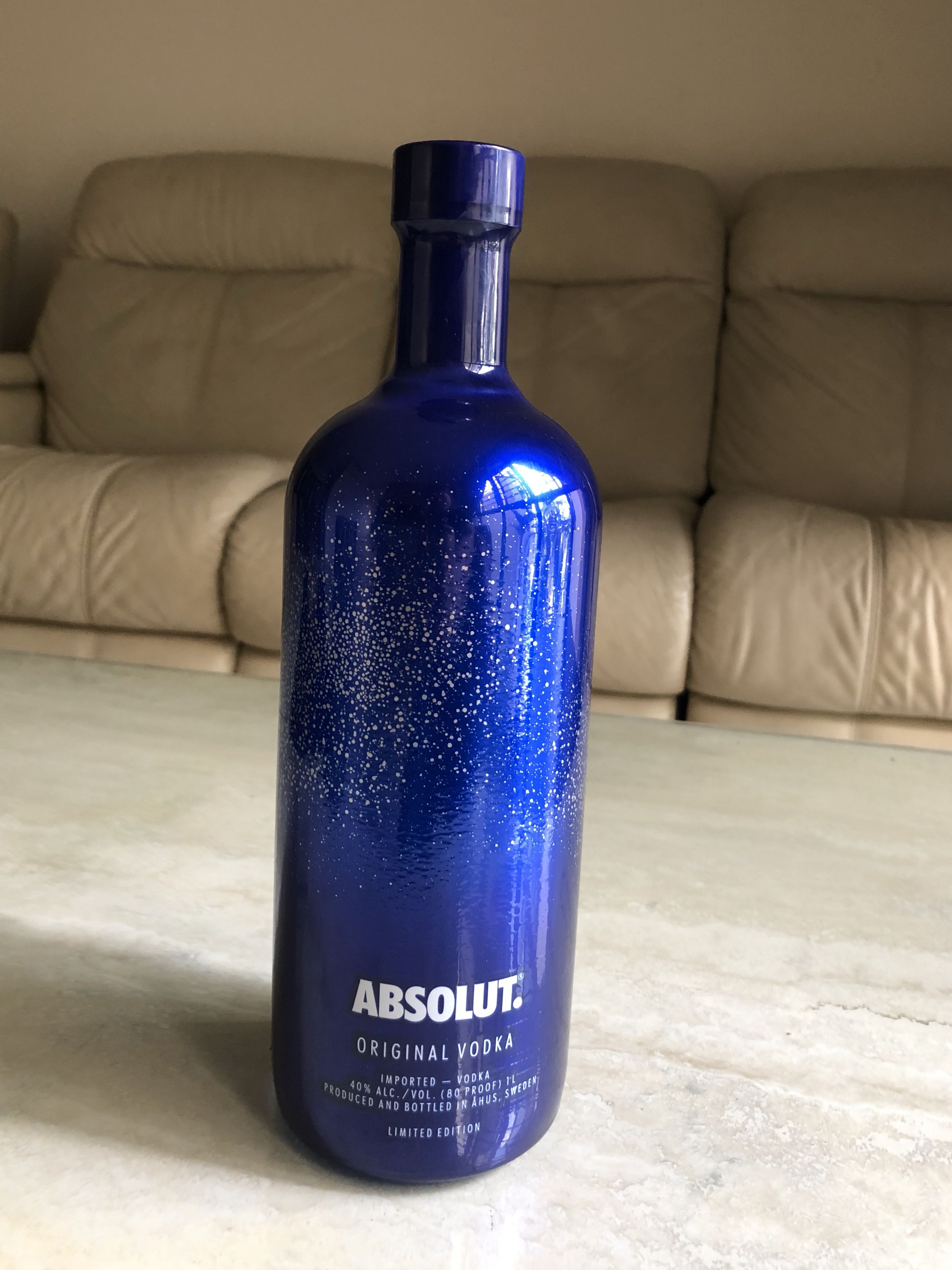 Absolut Vodka 1 Liter, Food & Drinks, Alcoholic Beverages on Carousell