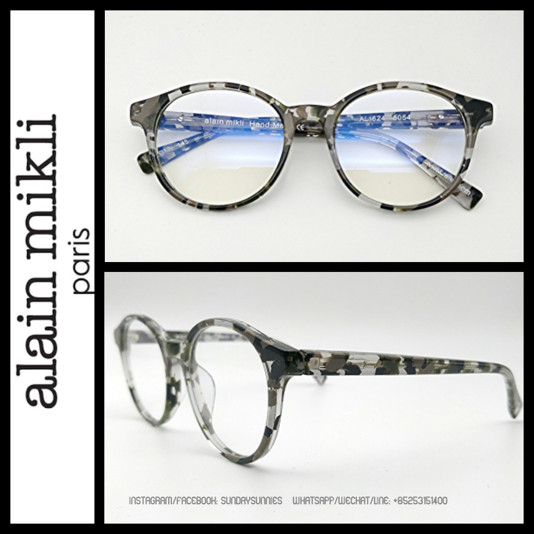 Alain Mikli AL1624 round eyeglasses 近視眼鏡, 女裝, 手錶及配件