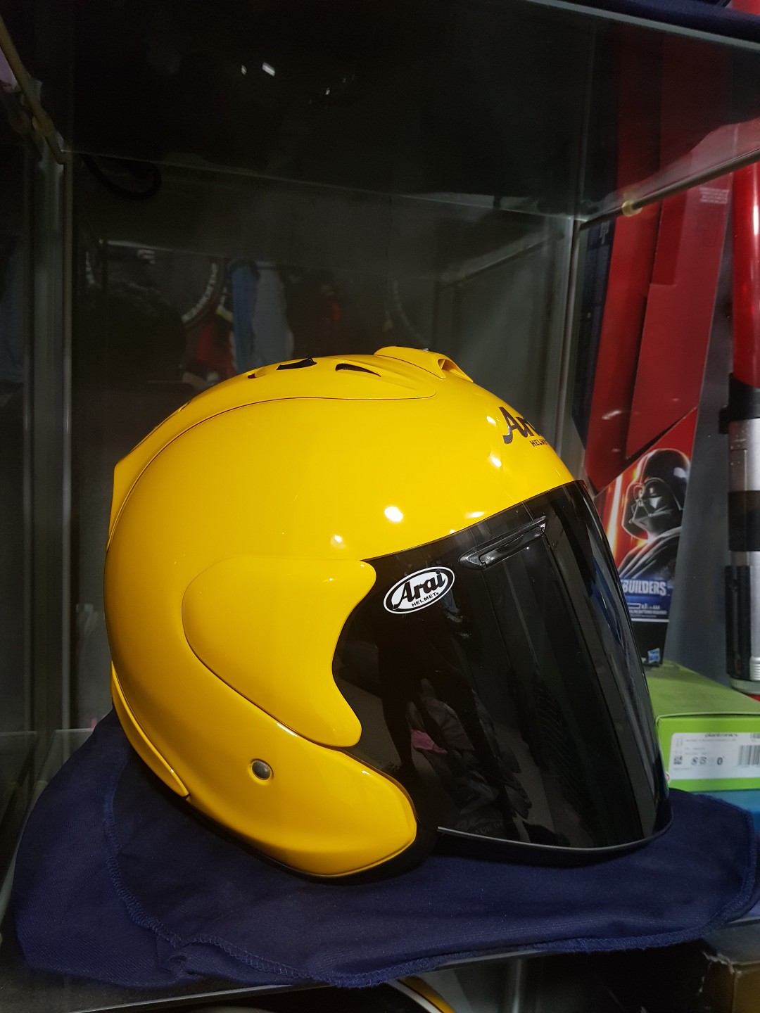 Arai Ram 4 Yellow Motorcycles Motorcycle Accessories on Carousell