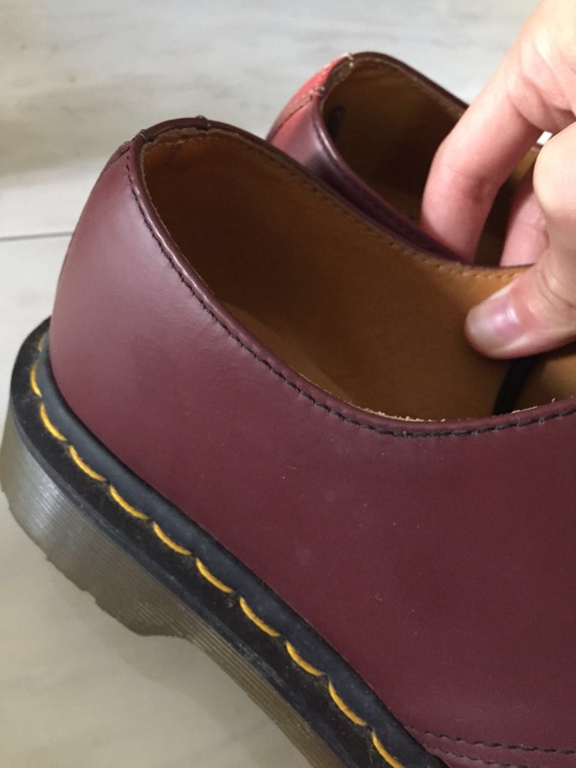 dr martens red cherry low cut