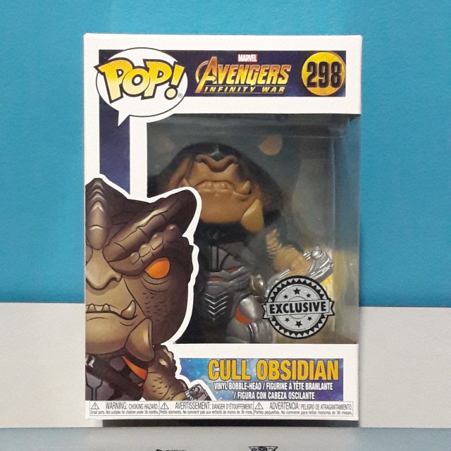 FUNKO POP MARVEL AVENGERS INFINITY WAR CULL OBSIDIAN EXCLUSIVE BRAND NEW