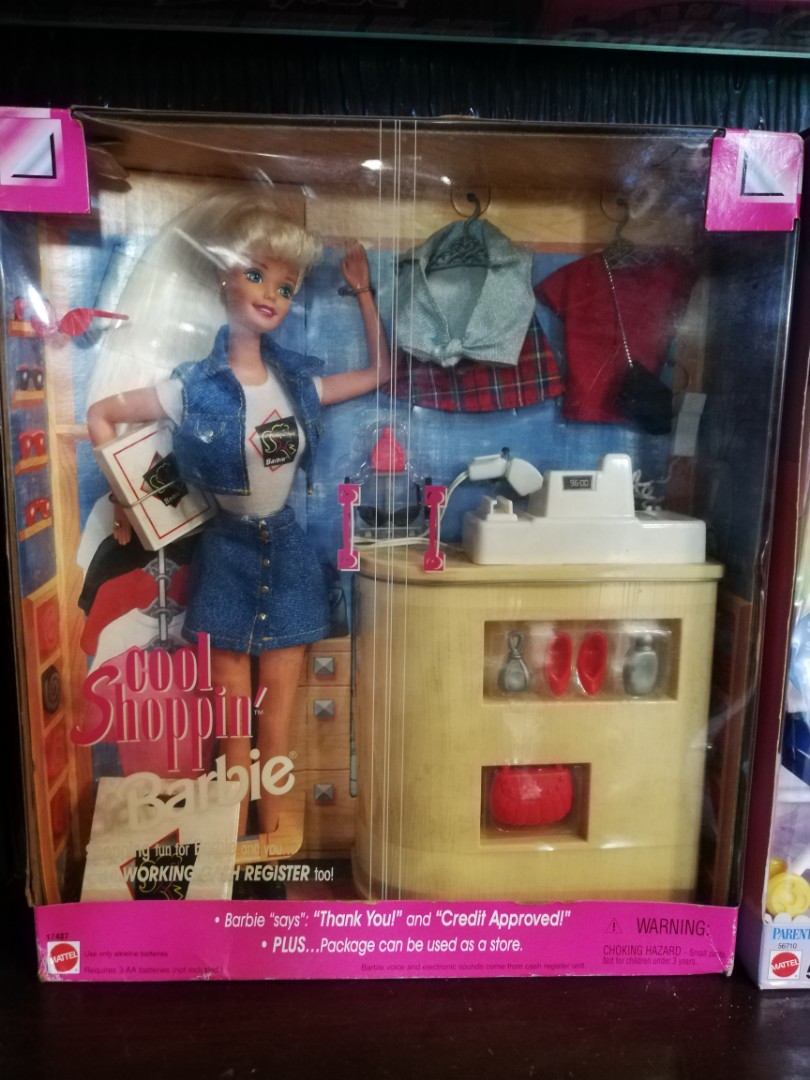 cool shopping barbie