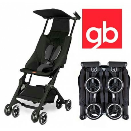 zondag gordijn Stiptheid GB Pockit Stroller Monument Black with Warranty, Babies & Kids, Going Out,  Strollers on Carousell