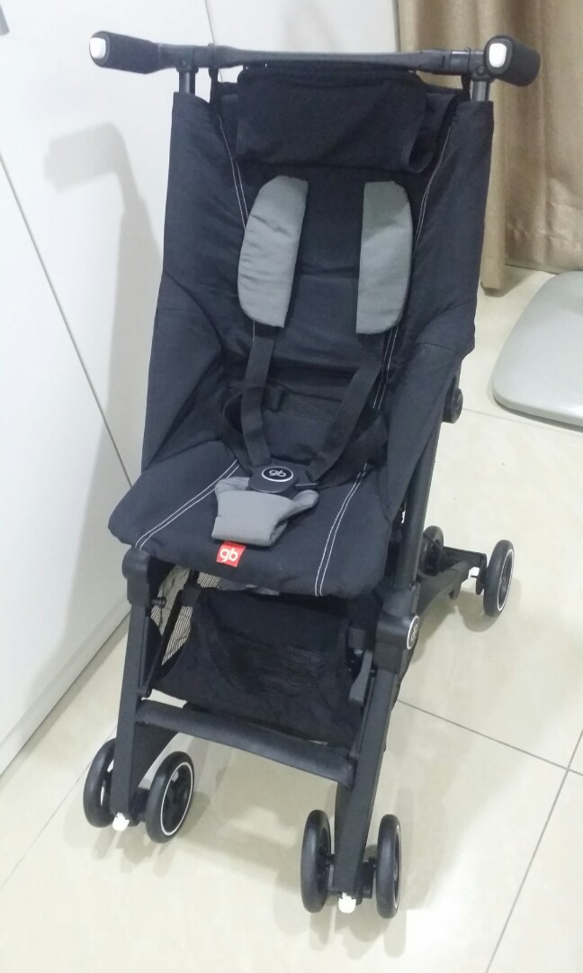 Gb pockit stroller deals in monument black