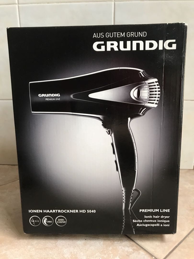 grundig hair dryer