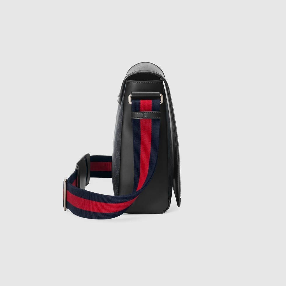 gucci flap messenger bag