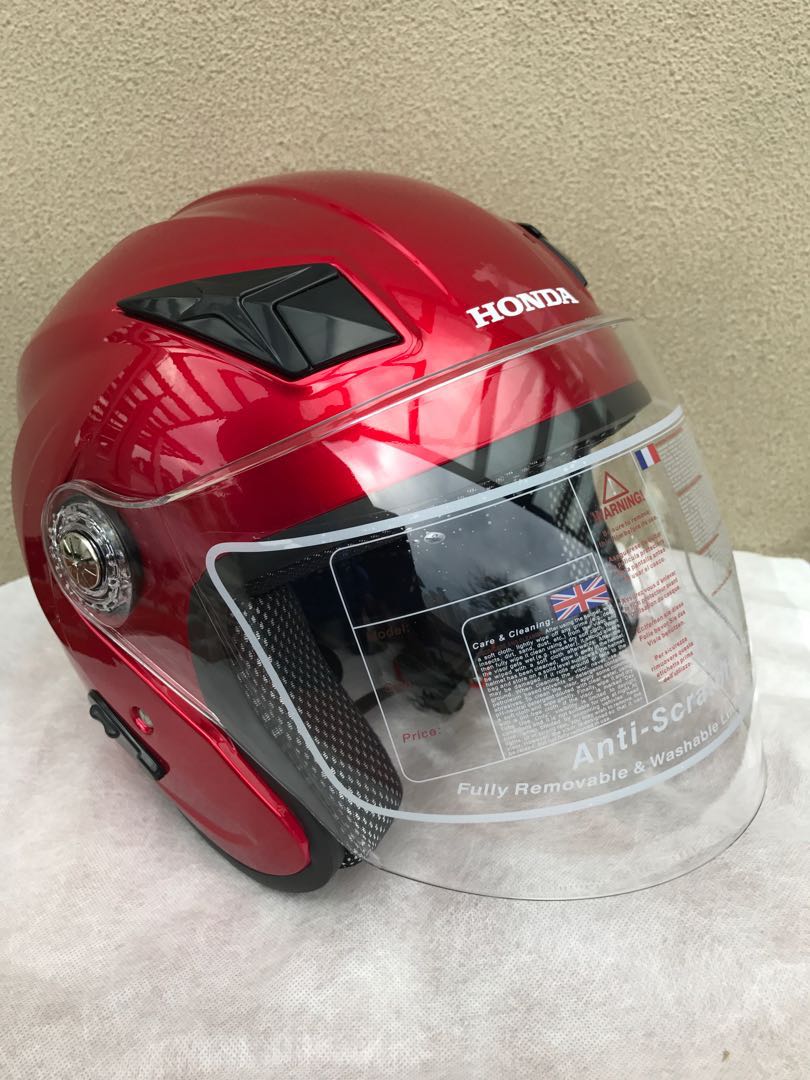 Honda half helmet top