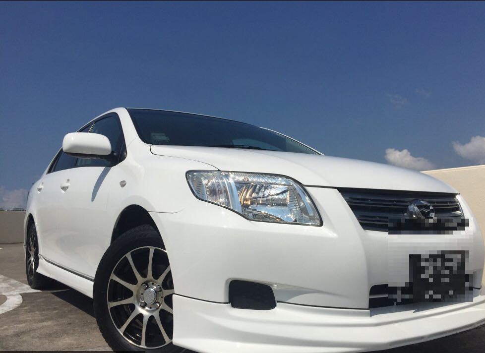 toyota axio 1.5 auto for rent!