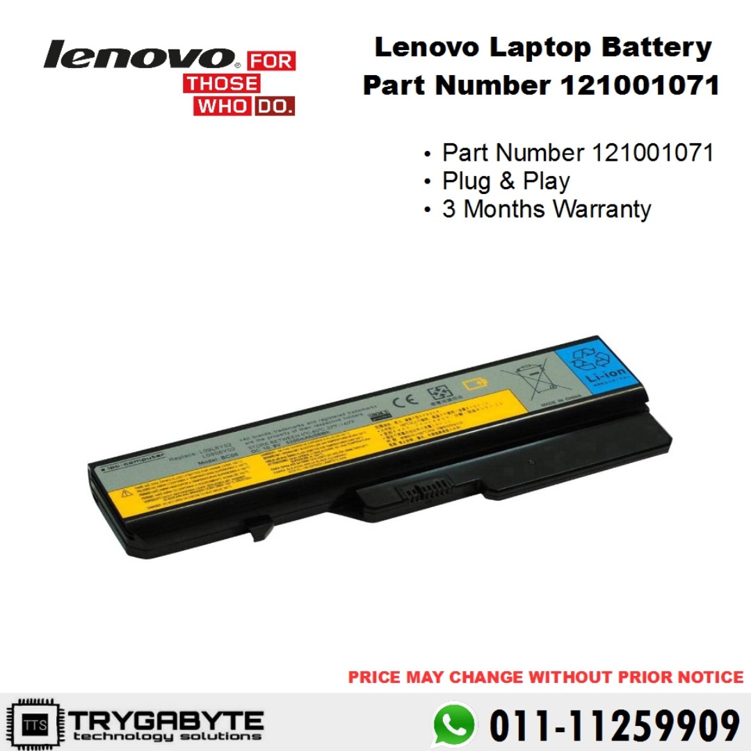 yan Battery for Lenovo V470P V570 V570A V570G V570P 57Y6454 L09S6Y02 121001071 
