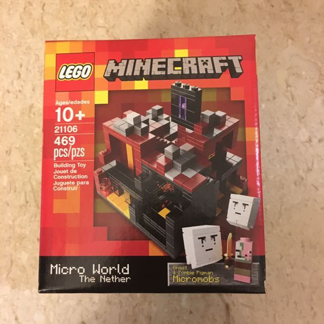 Lego minecraft micro deals world the nether