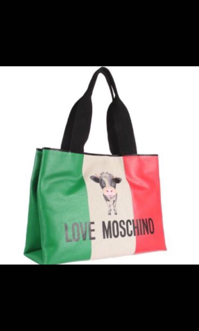 love moschino clear bag