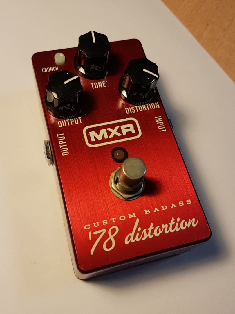Mxr M78 Custom Badass 78 Distortion Music Media Music Instruments On Carousell