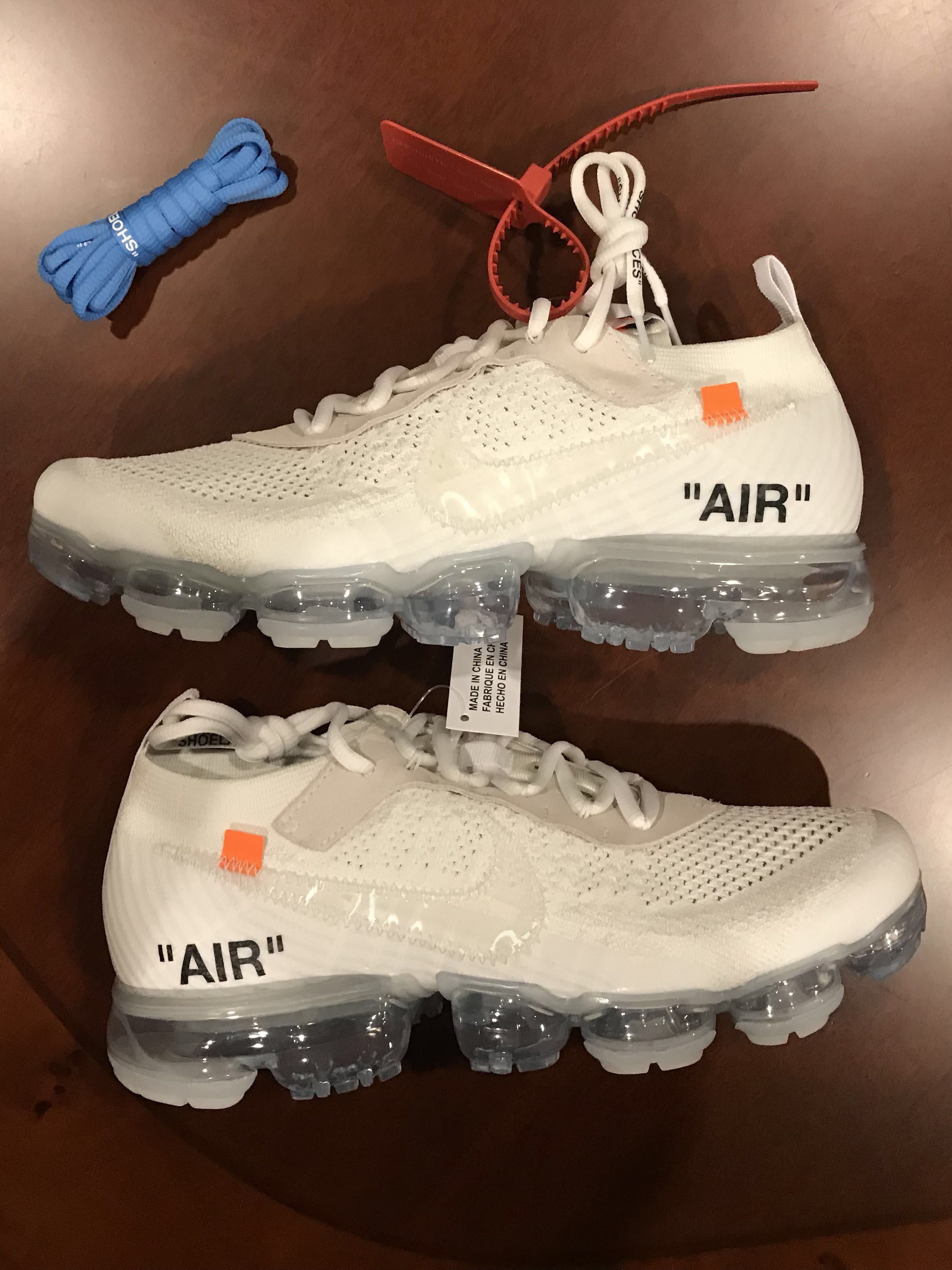 OFF WHITE X NIKE VAPORMAX UK 6 BRAND NEW IN BOX