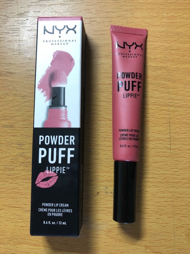 NYX powder lip cream (powder puff lippie), 美容＆化妝品, 化妝品 Carousell