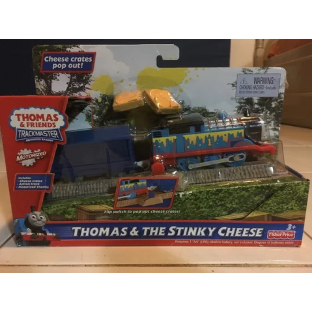 trackmaster thomas and the stinky cheese