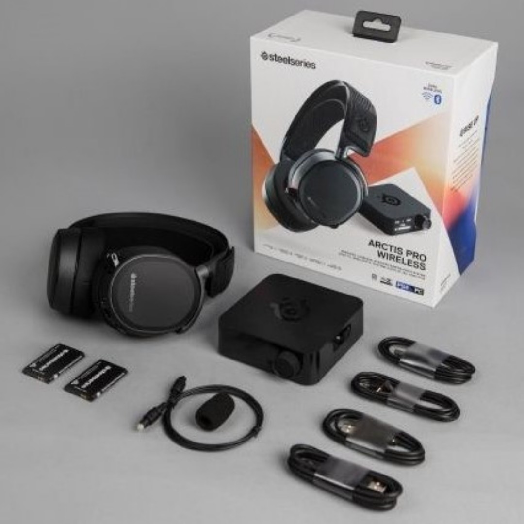 PS4 預訂新款耳機SteelSeries Arctis Pro Wireless 香港行貨, 音響器材