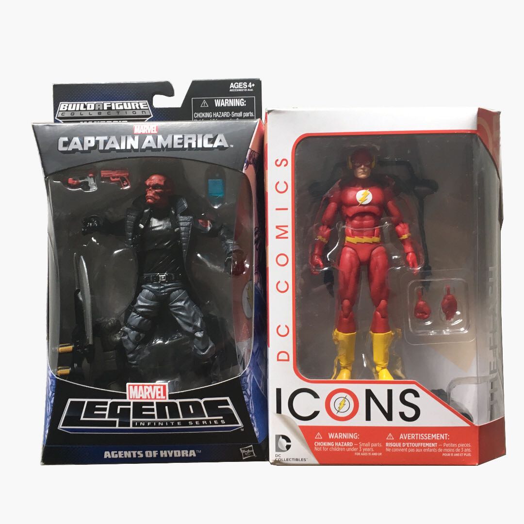reserved for filsa DC Icons The Flash Figure Marvel Legends Red