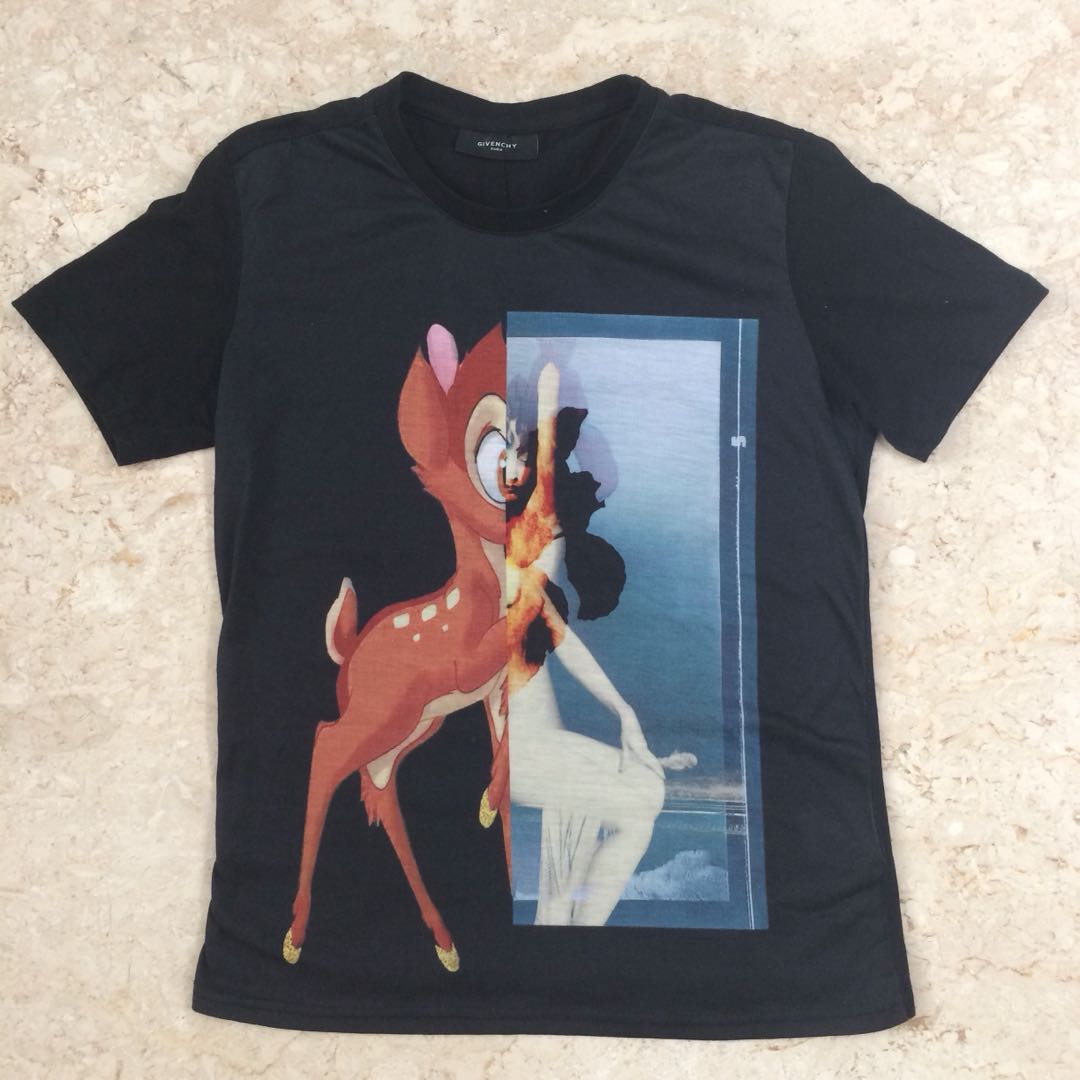 T Shirt Givenchy Bambi Made In Portugal 