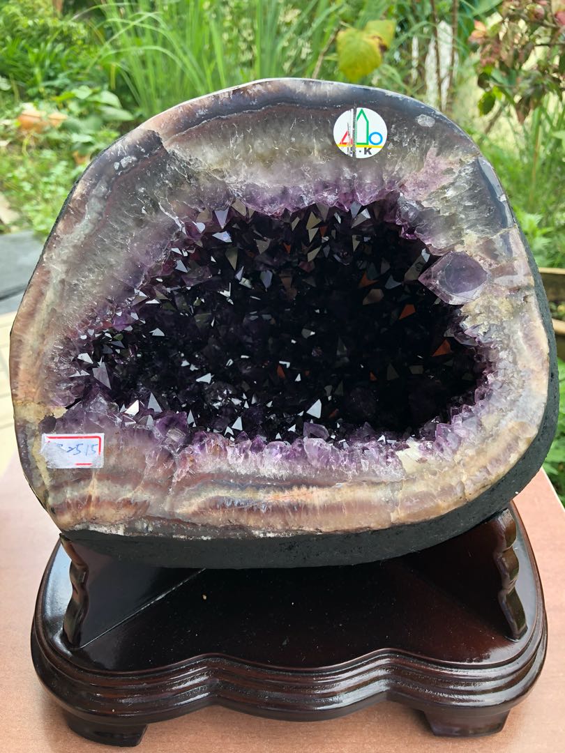 Uruguay Esp Collection Level Geode 紫晶洞 Vintage Collectibles Religious Items On Carousell