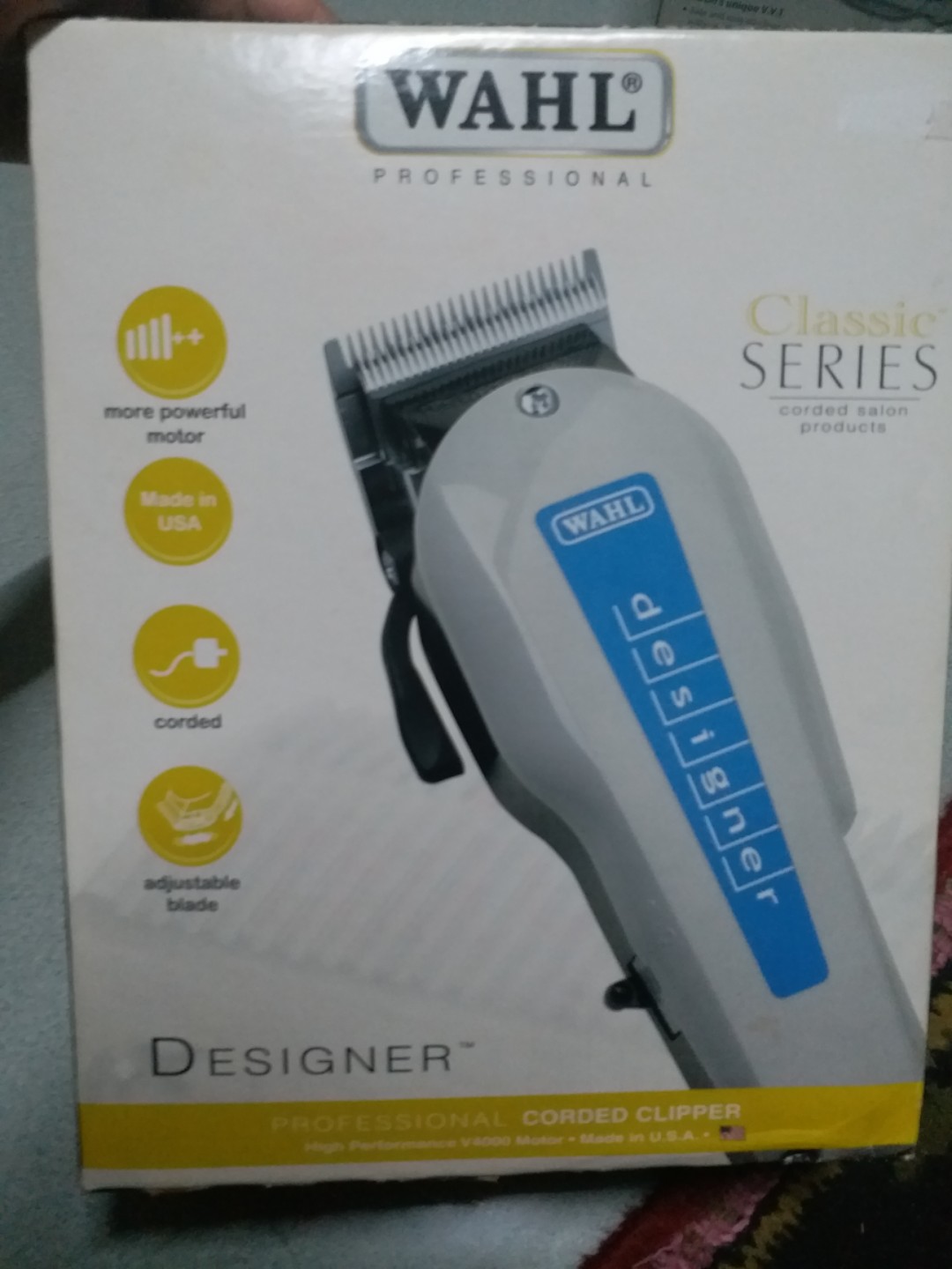 wahl hair clippers designer
