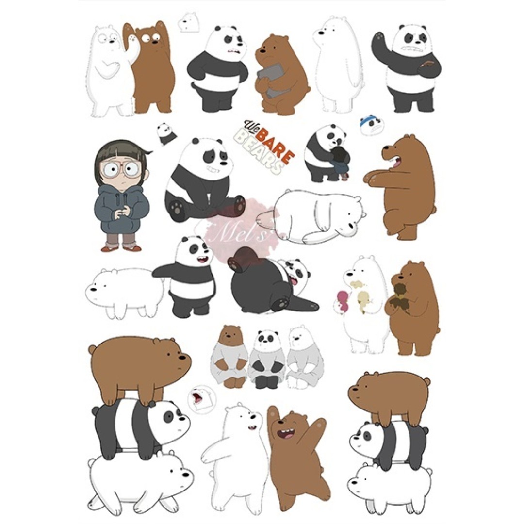 We Bare Bears Sticker By Hala In 2021 We Bare Bears W - vrogue.co