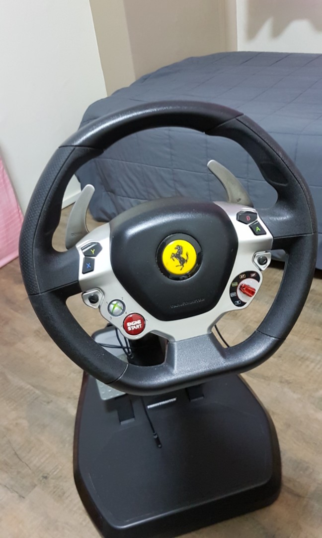 Xbox 360 Thrustmaster Ferrari 458 Italia Racing Steering