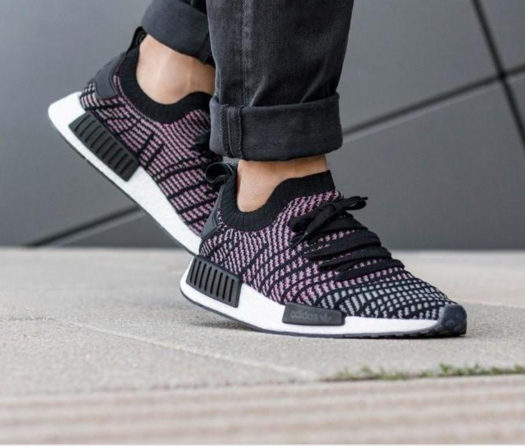 Adidas originals nmd r1 stlt sneakers in black cq2386 online