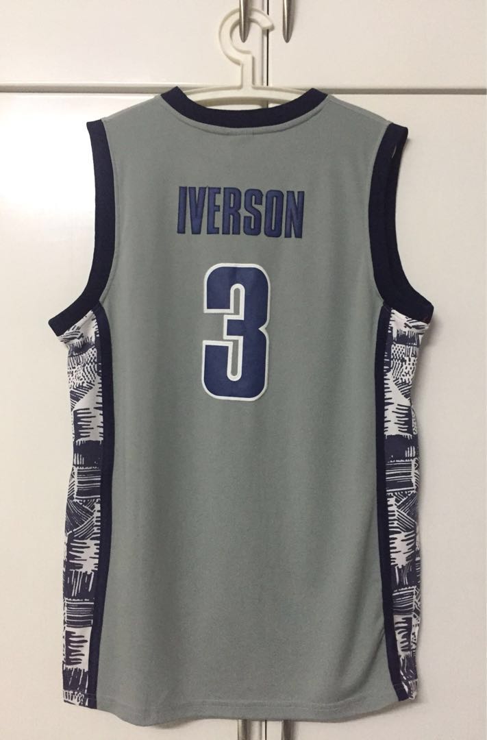 georgetown hoyas iverson jersey