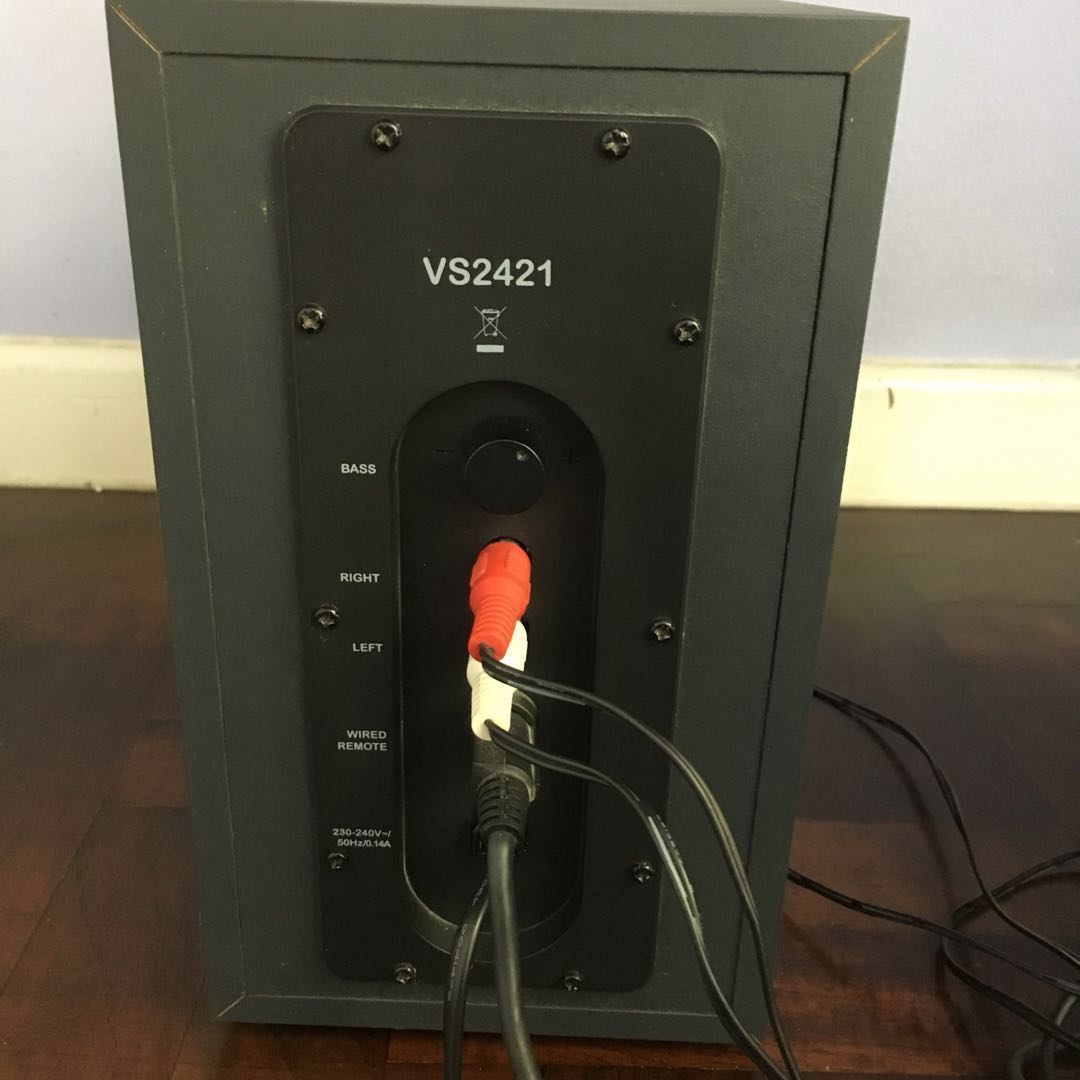 altec lansing vs2421 wired remote