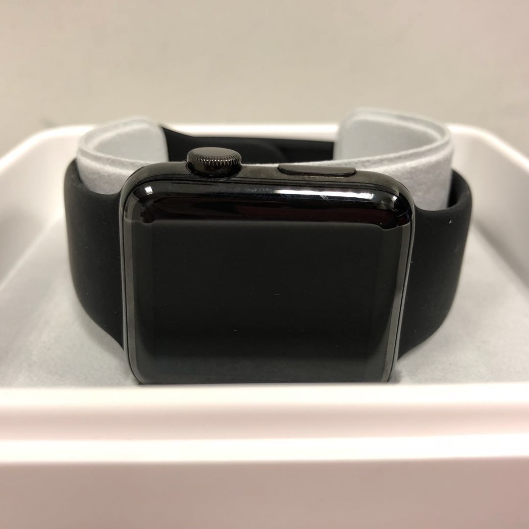 Apple Watch Series 2 42mm Space Black Stainless Steel Mobile Phones Gadgets Wearables Smart Watches on Carousell