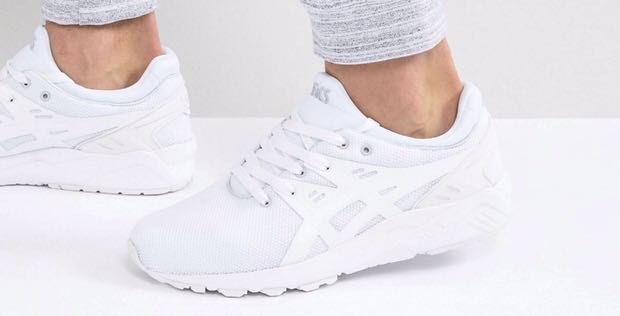 Asics gel kayano deals evo white