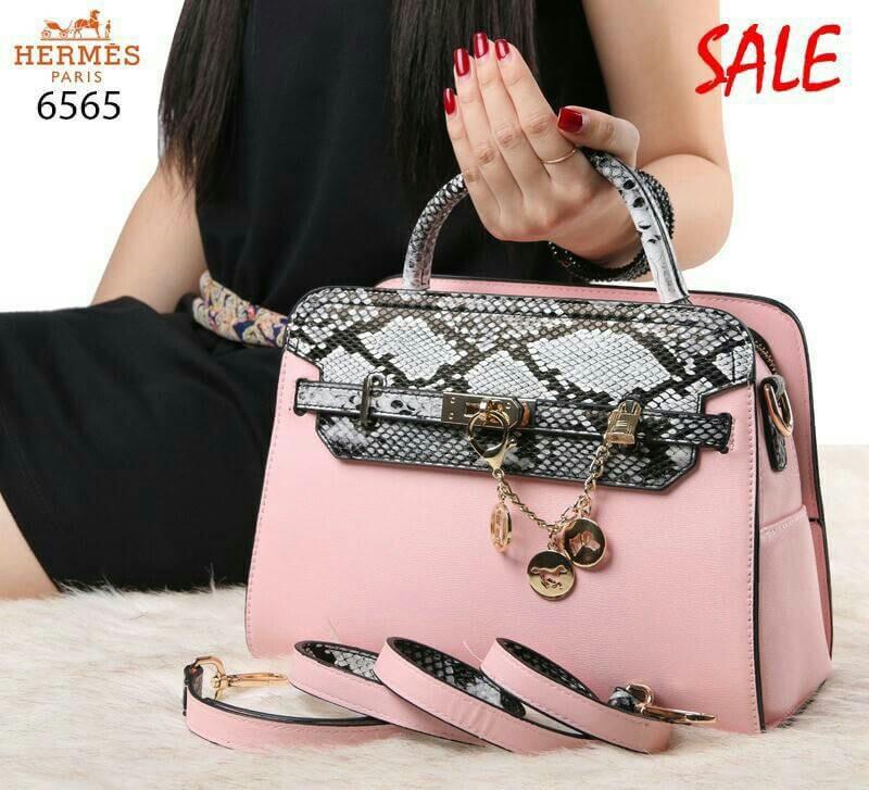 BIG PROMO H*RM*S Carrie Combi Snake With Purse Chain 