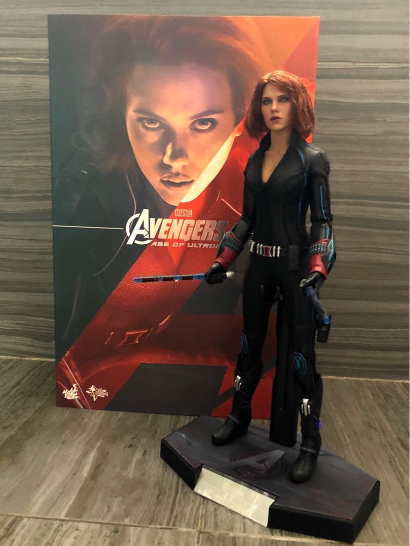 Figurine Hot Toys 1/6 Black Widow - Avengers Age Of Ultron - Ouverte