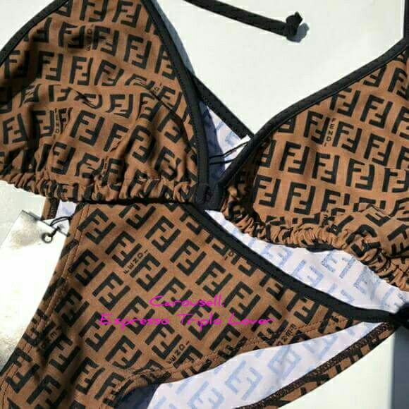 fendi two piece bikini