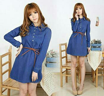 Ft dress velova gil bhn katun denim fit xl pj80,ld100 
