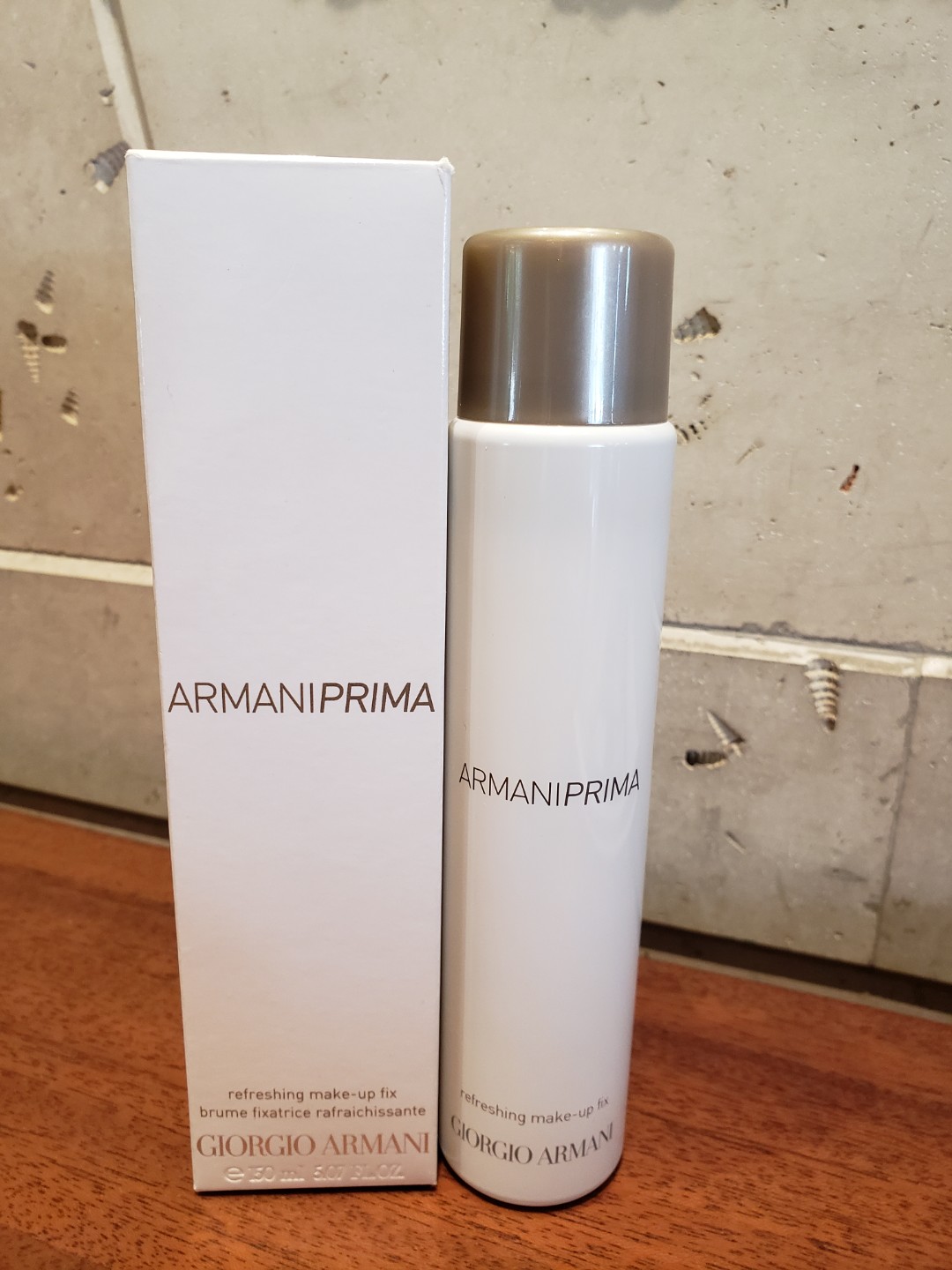 armani prima makeup fix