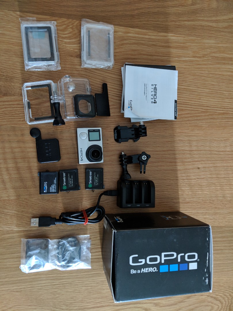 Gopro Hero 4 Silver Used Include 2x Extra Batteries Photography On Carousell Gopro Hero 4 Silver Used Include 2x Extra Batteries Photography On Carousell