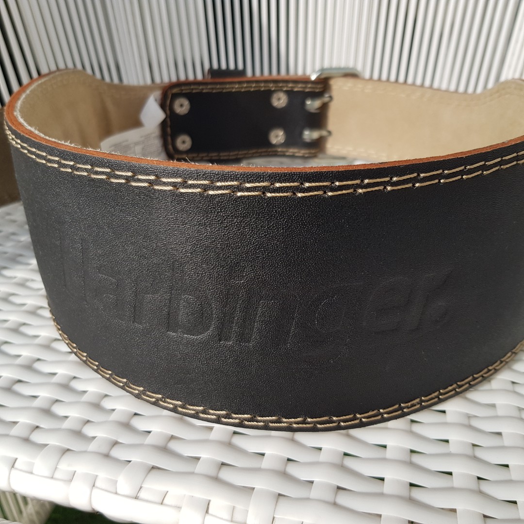 harbinger 4 padded leather belt
