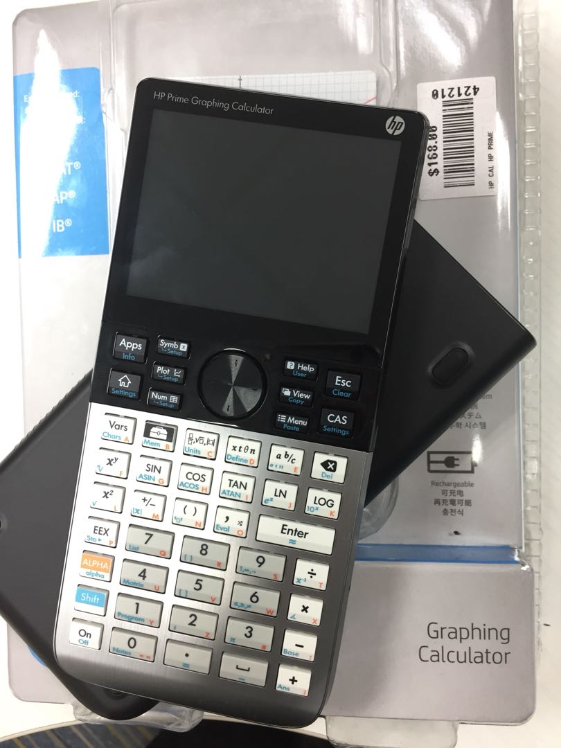 Hp Prime Graphing Calculator Electronics Others On Carousell