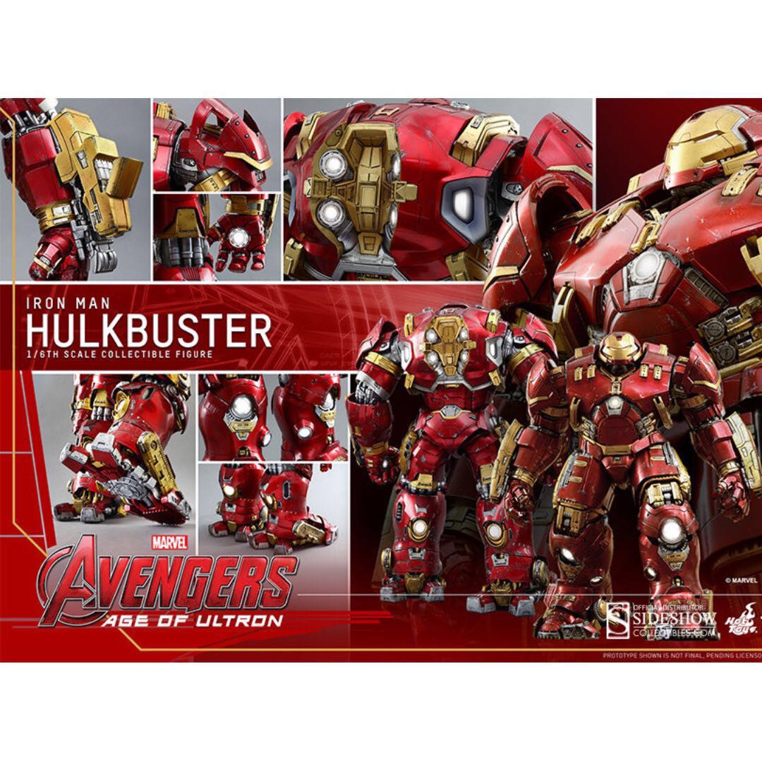 hulkbuster hot toys for sale