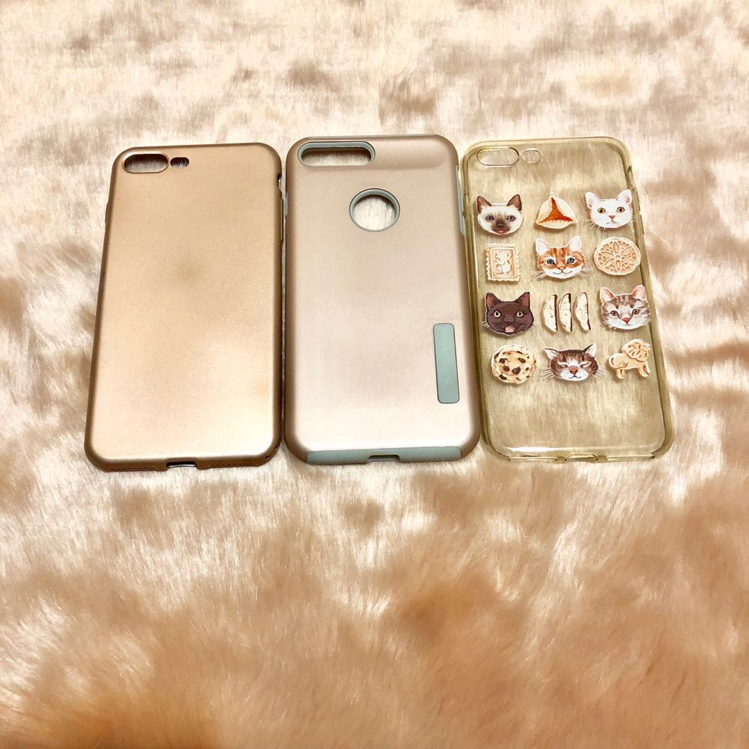 Iphone 7plus 8plus case (Category: iPhone 7 Series) located in Mandaluyong City. Submitted by akbeautique (Listing ID 169233370, Image 3). Description: Iphone 7/8plus case Bundle for 300 130 each 😊 These are slightly used and still in good condition. #bundlesale 💕.