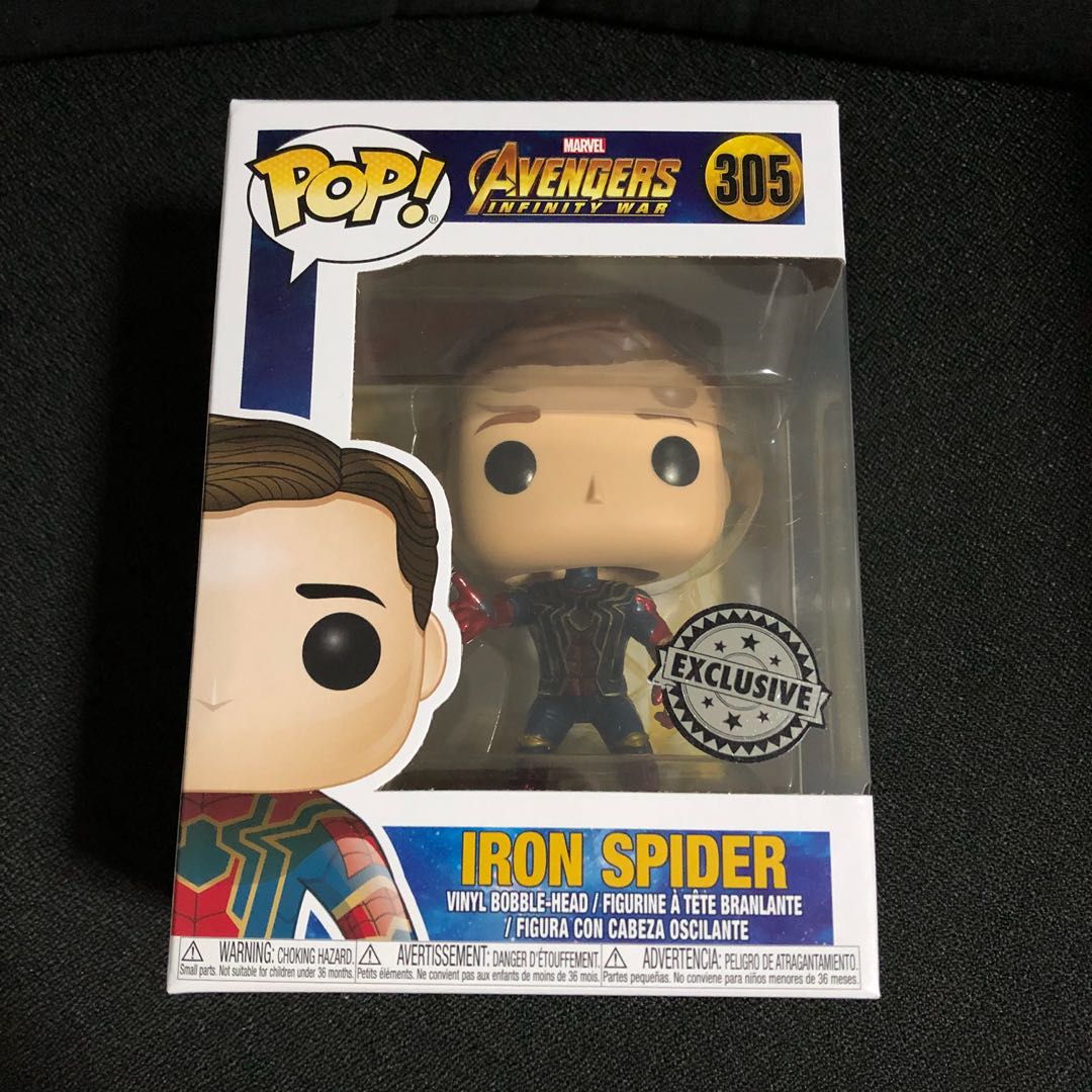 funko pop iron spider boxlunch