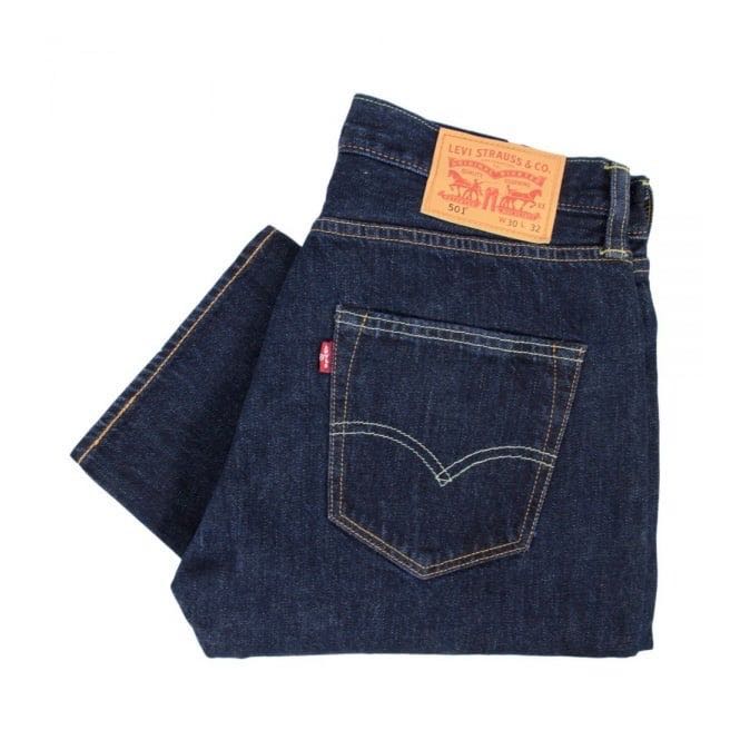 Levi's Raw Blue Denim Jeans, Men's 